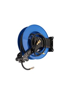 AIRPRESS Enrollador de manguera de aire 15 m 9.53 x 16.5 mm PU marco metálico