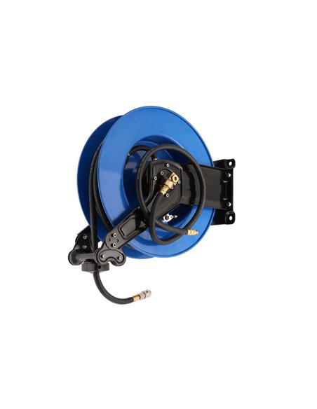 AIRPRESS Enrollador de manguera de aire 15 m 9.53 x 16.5 mm PU marco metálico