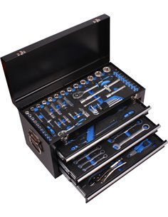 AIRPRESS Caja de herramientas Cromo Vanadio 97 piezas 2