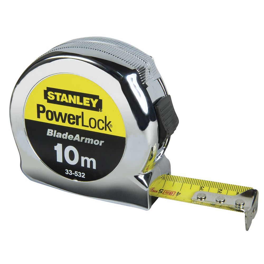 STANLEY FLEXOMETRO POWERLOCK 10M...